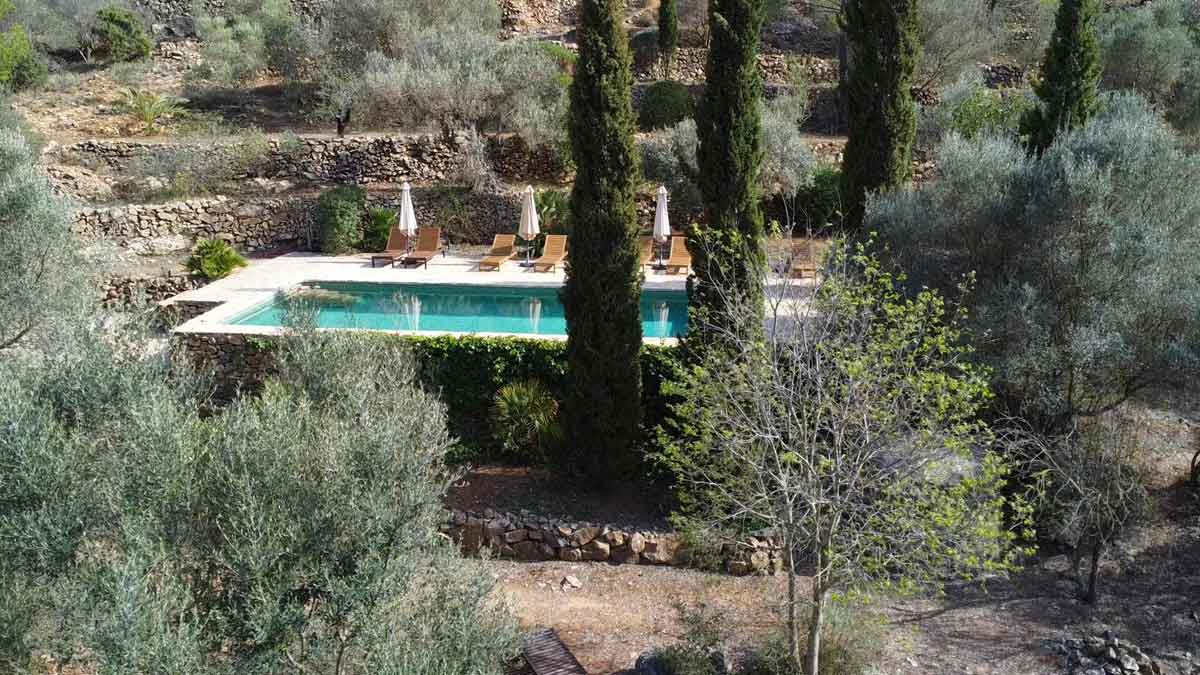 Landscaping an old spanish farm 