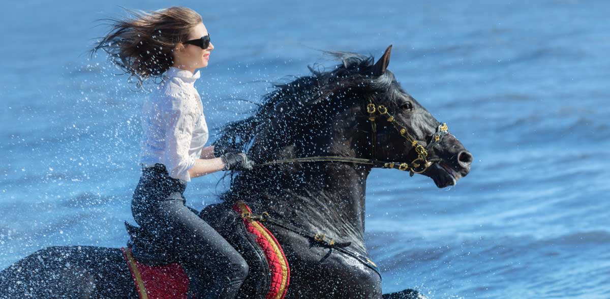 horse riding on the costa blanca, 